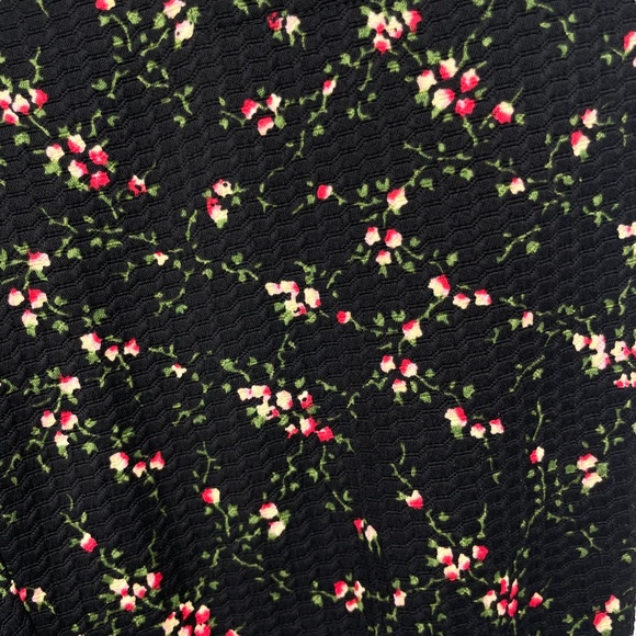 Victoria Beckham Spring Summer 2015 Black Floral Print Skinny Pants - Picture 3 of 9